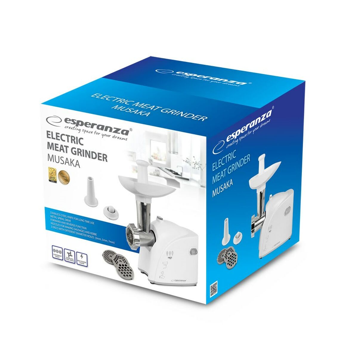 Picadora Esperanza EKM032 Branco 2200 W